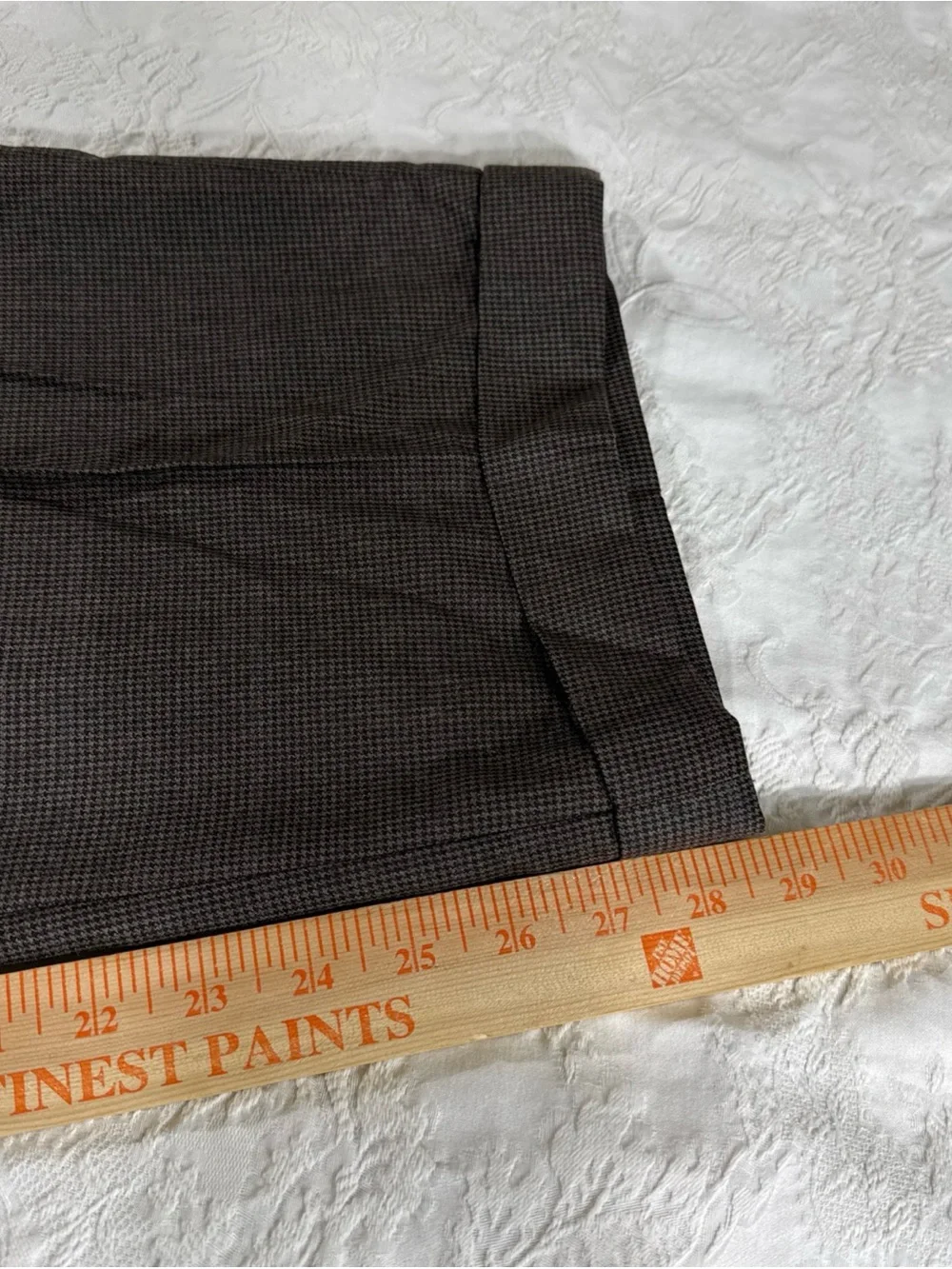 Ralph Lauren Boyds Philadelphia Mens 2 Piece Suit Size 46 R Plaid Cuffed Leg